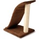 CAT&RINA Classic Mineu Cat Scratching Post with Top Shelf and Ball for Cats, Multi-Colour, Size 36 x 33 x 52 cm CAT&RINA Classic Mineu Cat Scratching Post with Top Shelf and Ball for Cats, Multi-Colour, Size 36 x 33 x 52 cm