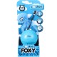 COOCKOO Europet Rotating Fishing Rod Foxy Magic Ball Blue Interactive Cat Toy with Timer Turns Off After 5 Minutes Battery Not Included COOCKOO Europet Rotating Fishing Rod Foxy Magic Ball Blue Interactive Cat Toy with Timer Turns Off After 5 Minutes Battery Not Included