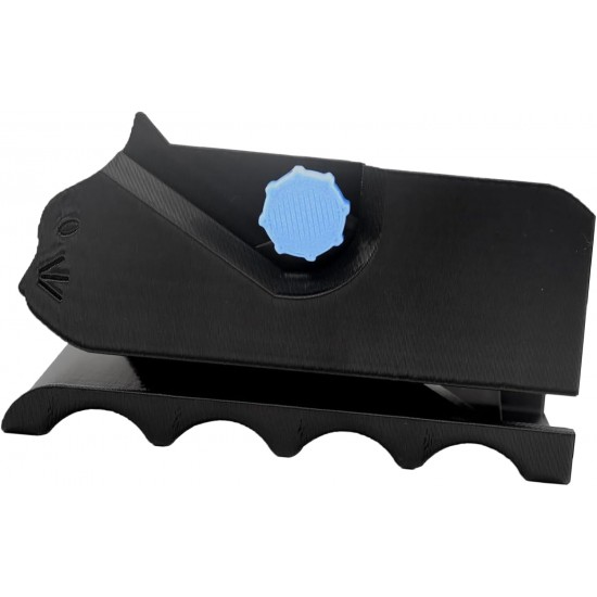 Cardboard Cutter for Cat Scratchers, Cardboard Cutter, DIY Cardboard Cutting Machine, 3D Printed Cardboard Cutter, Ideal for Handmade Cat Scratching Boards and Decoration, Black, 4.8 x 9.9 x 5.2 cm Cardboard Cutter for Cat Scratchers, Cardboard Cutter, DIY Cardboard Cutting Machine, 3D Printed Cardboard Cutter, Ideal for Handmade Cat Scratching Boards and Decoration, Black, 4.8 x 9.9 x 5.2 cm