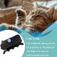 Cardboard Cutter for Cat Scratchers, Cardboard Cutter, DIY Cardboard Cutting Machine, 3D Printed Cardboard Cutter, Ideal for Handmade Cat Scratching Boards and Decoration, Black, 4.8 x 9.9 x 5.2 cm Cardboard Cutter for Cat Scratchers, Cardboard Cutter, DIY Cardboard Cutting Machine, 3D Printed Cardboard Cutter, Ideal for Handmade Cat Scratching Boards and Decoration, Black, 4.8 x 9.9 x 5.2 cm
