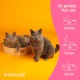 Cat Basket for Sleeping, Scratching and Playing, Durable Cat Scratching Board Made of Premium Corrugated Cardboard in Modern Cat Head Shape, 3-in-1 Cat Toy, Scratching Furniture and Sleeping Cat Basket for Sleeping, Scratching and Playing, Durable Cat Scratching Board Made of Premium Corrugated Cardboard in Modern Cat Head Shape, 3-in-1 Cat Toy, Scratching Furniture and Sleeping