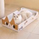 Cat Scratcher Cutter, Cardboard Cutter for Cat Scratchers, 3D Printed Cardboard Strip Tool, Environmentally Friendly Hand Cutting Tool, for Cat Lovers, Scratching Post Accessories & Parts Cat Scratcher Cutter, Cardboard Cutter for Cat Scratchers, 3D Printed Cardboard Strip Tool, Environmentally Friendly Hand Cutting Tool, for Cat Lovers, Scratching Post Accessories & Parts