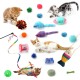 Cat Toy Accessories, Pack of 26 Cat Toy, Interactive Toy for Cats Kitty Cat Toy Accessories, Pack of 26 Cat Toy, Interactive Toy for Cats Kitty
