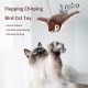 Cat Toy Bird Interactive Cat Toy Fluttering Bird for Adult House Cats, Rechargeable and Washable, Great Bird Toy for Cats and Kittens for Biting and Kicking (Brown) Cat Toy Bird Interactive Cat Toy Fluttering Bird for Adult House Cats, Rechargeable and Washable, Great Bird Toy for Cats and Kittens for Biting and Kicking (Brown)