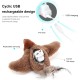 Cat Toy Bird Interactive Cat Toy Fluttering Bird for Adult House Cats, Rechargeable and Washable, Great Bird Toy for Cats and Kittens for Biting and Kicking (Brown) Cat Toy Bird Interactive Cat Toy Fluttering Bird for Adult House Cats, Rechargeable and Washable, Great Bird Toy for Cats and Kittens for Biting and Kicking (Brown)