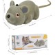 Cat Toy Electric Play Mouse, Automatic Remote Controlled Mouse with Remote Control in Cheese Shape and USB Cable, Interactive Cat Toy, RC Rat, Pet Children Gift Cat Toy Electric Play Mouse, Automatic Remote Controlled Mouse with Remote Control in Cheese Shape and USB Cable, Interactive Cat Toy, RC Rat, Pet Children Gift