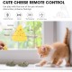 Cat Toy Electric Play Mouse, Automatic Remote Controlled Mouse with Remote Control in Cheese Shape and USB Cable, Interactive Cat Toy, RC Rat, Pet Children Gift Cat Toy Electric Play Mouse, Automatic Remote Controlled Mouse with Remote Control in Cheese Shape and USB Cable, Interactive Cat Toy, RC Rat, Pet Children Gift