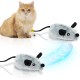 Cat Toy Electric Play Mouse, Cat Toy Mice, Cat Toy Mice with Feathers, Toy Mice for Cats, Electric, USB Interactive Cat Toy Mice for Cat Run