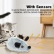 Cat Toy Electric Play Mouse, Cat Toy Mice, Cat Toy Mice with Feathers, Toy Mice for Cats, Electric, USB Interactive Cat Toy Mice for Cat Run