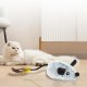 Cat Toy Electric Play Mouse, Cat Toy Mice, Cat Toy Mice with Feathers, Toy Mice for Cats, Electric, USB Interactive Cat Toy Mice for Cat Run