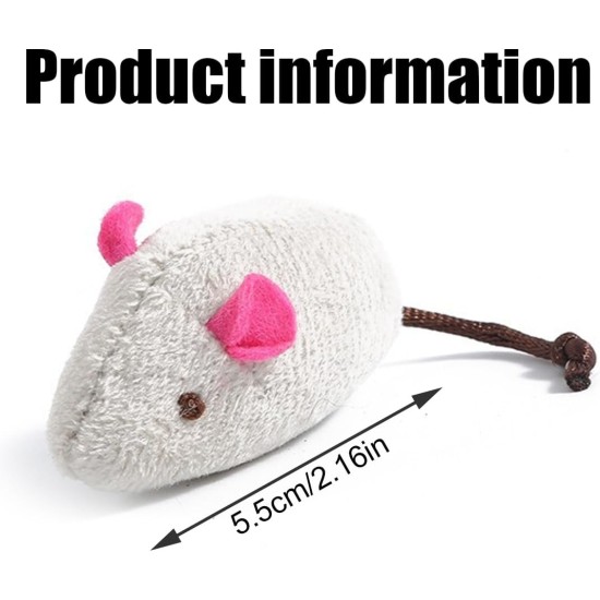Cat Toy, Mice Toy, Mouse, Cat, Pet, Soft, Fluffy for Cats Kitty, Pack of 10 Cat Toy, Mice Toy, Mouse, Cat, Pet, Soft, Fluffy for Cats Kitty, Pack of 10