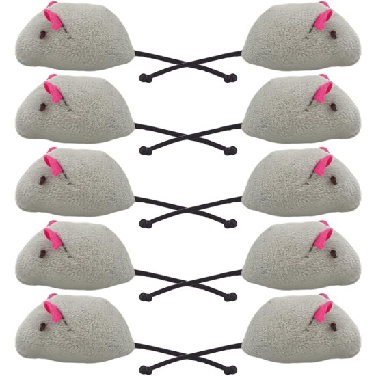 Cat Toy, Mice Toy, Mouse, Cat, Pet, Soft, Fluffy for Cats Kitty, Pack of 10 Cat Toy, Mice Toy, Mouse, Cat, Pet, Soft, Fluffy for Cats Kitty, Pack of 10