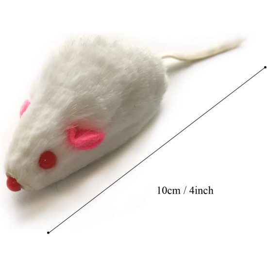 Cat Toy Mice Toy Mouse Cat Pet Soft Fluffy for Cats Pack of 16 Cat Toy Mice Toy Mouse Cat Pet Soft Fluffy for Cats Pack of 16