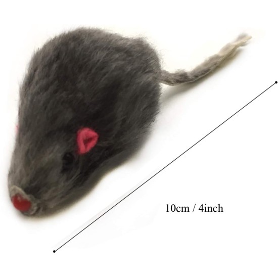 Cat Toy Mice Toy Mouse Cat Pet Soft Fluffy for Cats Pack of 16 Cat Toy Mice Toy Mouse Cat Pet Soft Fluffy for Cats Pack of 16