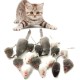 Cat Toy Mice Toy Mouse Cat Pet Soft Fluffy for Cats Pack of 16 Cat Toy Mice Toy Mouse Cat Pet Soft Fluffy for Cats Pack of 16