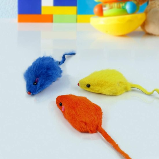 Cat Toy Mouse, Toy Mice with Bell, Pack of 12 Mouse Catnip, Toy Cat Mouse Toys, Fur Mice Small Plush Mouse, Interactive Mouse for Cats Cat Toy Mouse, Toy Mice with Bell, Pack of 12 Mouse Catnip, Toy Cat Mouse Toys, Fur Mice Small Plush Mouse, Interactive Mouse for Cats