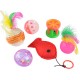 Cat Toy Set with Sound 6 Pieces Cat Toy Set with Sound 6 Pieces
