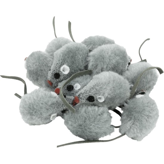 Catnip Game Mouse (Random Color-12pcs) Catnip Game Mouse (Random Color-12pcs)
