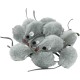 Catnip Game Mouse (Random Color-12pcs) Catnip Game Mouse (Random Color-12pcs)