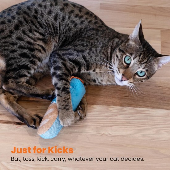 Catstages Flapperz Interactive Cat Toy with Duck Plush Catnip Catstages Flapperz Interactive Cat Toy with Duck Plush Catnip