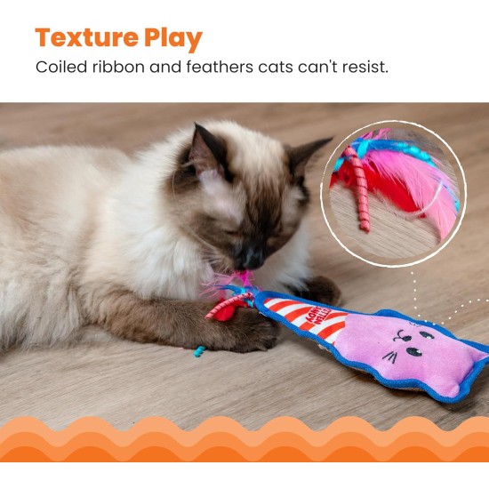 Catstages Flapperz Interactive Cat Toy with Duck Plush Catnip Catstages Flapperz Interactive Cat Toy with Duck Plush Catnip