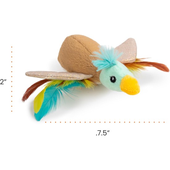 Catstages Flapperz Interactive Cat Toy with Duck Plush Catnip Catstages Flapperz Interactive Cat Toy with Duck Plush Catnip