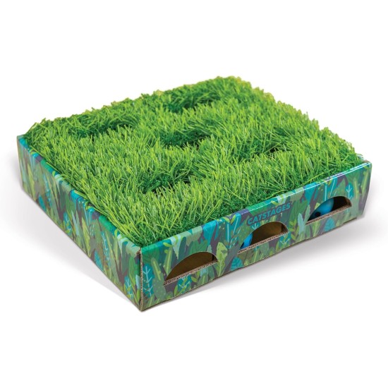 Catstages Grass Patch Hunting Box, Mint Small Catstages Grass Patch Hunting Box, Mint Small