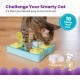Catstages Kitty Cube Puzzle Interactive Cat Treat Puzzle Cat Toy, Blue Catstages Kitty Cube Puzzle Interactive Cat Treat Puzzle Cat Toy, Blue