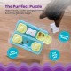 Catstages Kitty Cube Puzzle Interactive Cat Treat Puzzle Cat Toy, Blue Catstages Kitty Cube Puzzle Interactive Cat Treat Puzzle Cat Toy, Blue