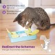 Catstages Kitty Cube Puzzle Interactive Cat Treat Puzzle Cat Toy, Blue Catstages Kitty Cube Puzzle Interactive Cat Treat Puzzle Cat Toy, Blue