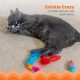 Catstages Kitty Sweet Treats Plush Cat Toy Catnip - Pack of 6 Catstages Kitty Sweet Treats Plush Cat Toy Catnip - Pack of 6