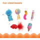 Catstages Kitty Sweet Treats Plush Cat Toy Catnip - Pack of 6 Catstages Kitty Sweet Treats Plush Cat Toy Catnip - Pack of 6