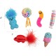 Catstages Kitty Sweet Treats Plush Cat Toy Catnip - Pack of 6 Catstages Kitty Sweet Treats Plush Cat Toy Catnip - Pack of 6