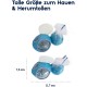 Catstages Tail Teaser Ground Prey, Green Catstages Tail Teaser Ground Prey, Green