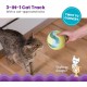 Catstages Twist-A-Ball Track Convertible Cat Track with Three Playing Options, Standing, Infinity or Rolling Ball Track, Blue Catstages Twist-A-Ball Track Convertible Cat Track with Three Playing Options, Standing, Infinity or Rolling Ball Track, Blue