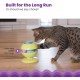 Catstages Twist-A-Ball Track Convertible Cat Track with Three Playing Options, Standing, Infinity or Rolling Ball Track, Blue Catstages Twist-A-Ball Track Convertible Cat Track with Three Playing Options, Standing, Infinity or Rolling Ball Track, Blue
