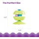 Catstages Twist-A-Ball Track Convertible Cat Track with Three Playing Options, Standing, Infinity or Rolling Ball Track, Blue Catstages Twist-A-Ball Track Convertible Cat Track with Three Playing Options, Standing, Infinity or Rolling Ball Track, Blue