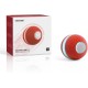 Cheerble Interactive Ball for Cats, Cat Toy Self-Employment, Wicked Ball M1 with 3 Modes & LED Lights, Rechargeable for USB, Smart Toy for Indoor Cats, Kittens - Red