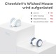 Cheerble Interactive Cat Toy Mouse with Automatic Movement, Wicked Mouse Plus, Electric Kitten Toys for Indoor Cats, Rechargeable, Fit Cats for Paw & Head, Green Cheerble Interactive Cat Toy Mouse with Automatic Movement, Wicked Mouse Plus, Electric Kitten Toys for Indoor Cats, Rechargeable, Fit Cats for Paw & Head, Green