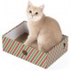 Conlun Cat Scratching Box with 4 Cat Scratching Boards & 2 Separate Cat Boxes & 1 Cat Ball & 1 Catnip Toy, 2-in-1 Scratching Cardboard for Cats to Scratch & Rest, Set Conlun Cat Scratching Box with 4 Cat Scratching Boards & 2 Separate Cat Boxes & 1 Cat Ball & 1 Catnip Toy, 2-in-1 Scratching Cardboard for Cats to Scratch & Rest, Set