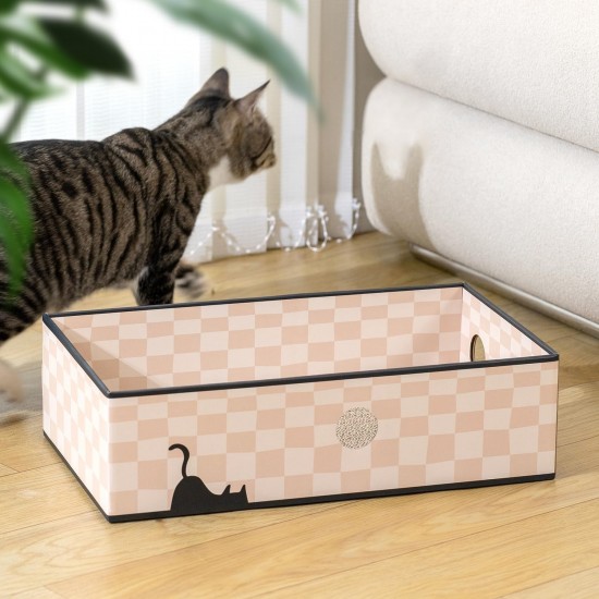 Conlun Cat Scratching Box with 4 Cat Scratching Boards & 2 Separate Cat Boxes & 1 Cat Ball & 1 Catnip Toy, 2-in-1 Scratching Cardboard for Cats to Scratch & Rest, Set Conlun Cat Scratching Box with 4 Cat Scratching Boards & 2 Separate Cat Boxes & 1 Cat Ball & 1 Catnip Toy, 2-in-1 Scratching Cardboard for Cats to Scratch & Rest, Set