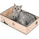 Conlun Cat Scratching Box with 4 Cat Scratching Boards & 2 Separate Cat Boxes & 1 Cat Ball & 1 Catnip Toy, 2-in-1 Scratching Cardboard for Cats to Scratch & Rest, Set Conlun Cat Scratching Box with 4 Cat Scratching Boards & 2 Separate Cat Boxes & 1 Cat Ball & 1 Catnip Toy, 2-in-1 Scratching Cardboard for Cats to Scratch & Rest, Set