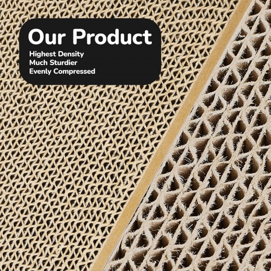 Conlun Cat Scratching Box with 4 Cat Scratching Boards & 2 Separate Cat Boxes & 1 Cat Ball & 1 Catnip Toy, 2-in-1 Scratching Cardboard for Cats to Scratch & Rest, Set Conlun Cat Scratching Box with 4 Cat Scratching Boards & 2 Separate Cat Boxes & 1 Cat Ball & 1 Catnip Toy, 2-in-1 Scratching Cardboard for Cats to Scratch & Rest, Set