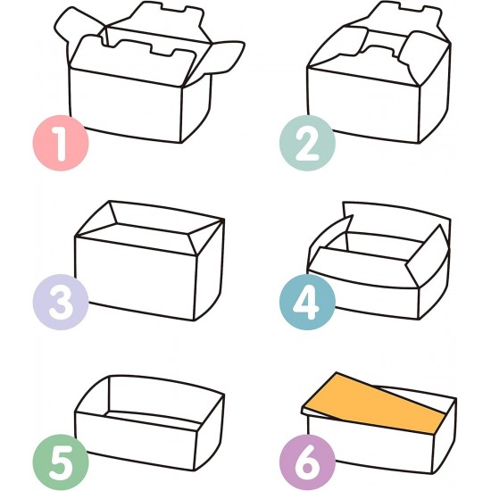 Conlun Cat Scratching Box with 4 Cat Scratching Boards & 2 Separate Cat Boxes & 1 Cat Ball & 1 Catnip Toy, 2-in-1 Scratching Cardboard for Cats to Scratch & Rest, Set Conlun Cat Scratching Box with 4 Cat Scratching Boards & 2 Separate Cat Boxes & 1 Cat Ball & 1 Catnip Toy, 2-in-1 Scratching Cardboard for Cats to Scratch & Rest, Set