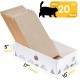 Conlun Cat Scratching Box with 4 Cat Scratching Boards & 2 Separate Cat Boxes & 1 Cat Ball & 1 Catnip Toy, 2-in-1 Scratching Cardboard for Cats to Scratch & Rest, Set Conlun Cat Scratching Box with 4 Cat Scratching Boards & 2 Separate Cat Boxes & 1 Cat Ball & 1 Catnip Toy, 2-in-1 Scratching Cardboard for Cats to Scratch & Rest, Set