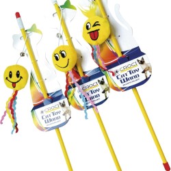 Croci Smile Stick Cat Toy Mix, 46 cm Croci Smile Stick Cat Toy Mix, 46 cm
