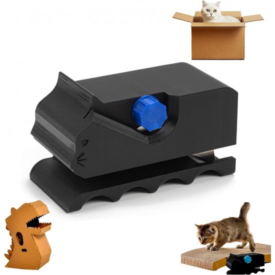 Dongcill Cardboard Cutter for Cat Scratchers, Printed Cardboard Cutter, 3D Printed Cardboard Cutter, Cat Scratcher Cardboard Cutter Tool Dongcill Cardboard Cutter for Cat Scratchers, Printed Cardboard Cutter, 3D Printed Cardboard Cutter, Cat Scratcher Cardboard Cutter Tool