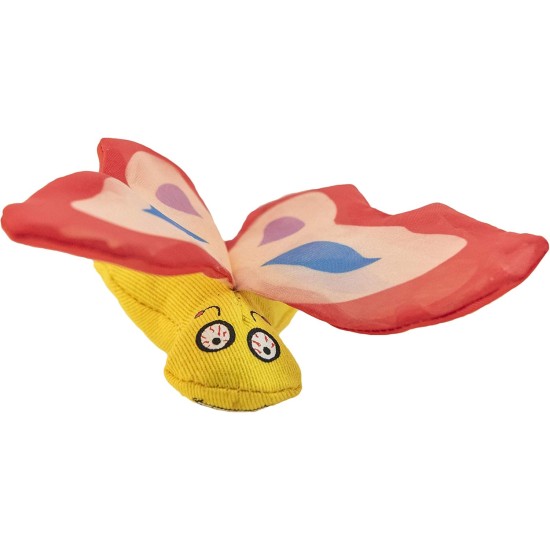 Duckyworld Yeoww Butterfly Red Cat Toy with Catnip 200g Duckyworld Yeoww Butterfly Red Cat Toy with Catnip 200g