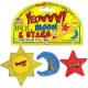 Duckyworld Yeoww Sun Moon and Stars (3 pcs) Cat Toy with Catnip, 400 g Duckyworld Yeoww Sun Moon and Stars (3 pcs) Cat Toy with Catnip, 400 g
