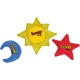 Duckyworld Yeoww Sun Moon and Stars (3 pcs) Cat Toy with Catnip, 400 g Duckyworld Yeoww Sun Moon and Stars (3 pcs) Cat Toy with Catnip, 400 g